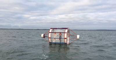 This Woman Ran Across The Irish Sea In A Giant Ball.