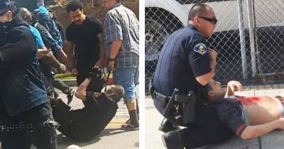 KKK Members Get Asses Beat While Rallying in the Hood