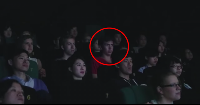 He Got An Sms At The Cinema. What Happened Shocked Everyone!