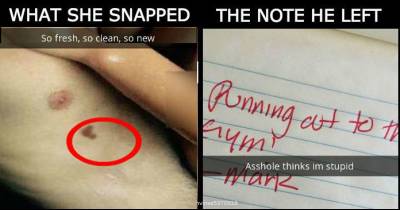 Guy Gets Caught Cheating On Snapchat, After Wife Recognizes Birthmark