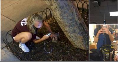 Times People Had To Charge Their Phones In Impossible Places