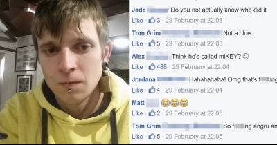 This Guy Is Seriously Angry After Someone Snuck Up And Locked A Padlock To His Ear