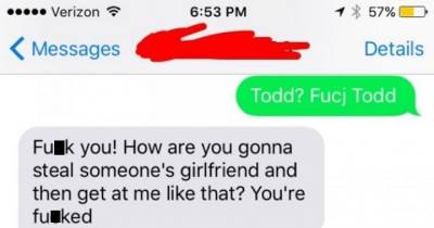 A Jealous Boyfriend Got The Wrong Number And Wouldn't Take 'No' For An Answer