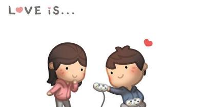 A Husband Took To Drawing Little Moments Of Love With His Wife