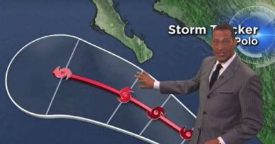 That Uncertain Movement When You Realize The Graphical Representation Of Weather Maps Went All Wrong