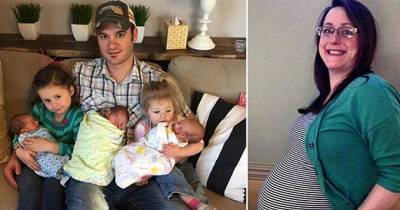 Newborn Triplets Head Home After Their Mom Died Following a Blood Clot