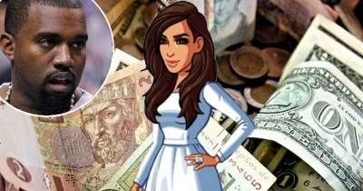 While Kanye Is Begging For Money, You Won't Believe How Much Kim Kardashian Makes Every Day From Her Video Game