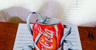 16-Year-Old Artist Creates 3D Doodles That Leap Off The Page