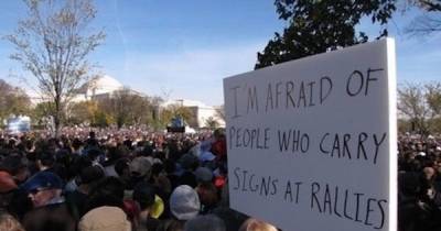 Funny Protest Signs That Show Words Always Win