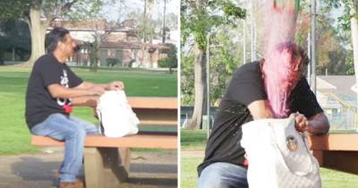 Pranksters Blow Up Bait Purse After Stolen By Thief