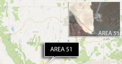 Has Star Wars' Millennium Falcon Been Spotted At Area 51? Strange Object Seen Parked At Top Secret Facility