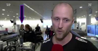 Video Of Woman Disappearing On Live TV Is Confusing The Crap Out Of People
