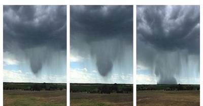 Mind Blowing Rare &ldquo;Rain Bomb&rdquo; Dropping From The Sky  Looks Incredible