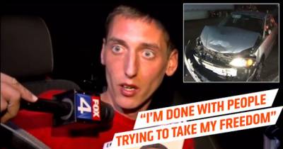 Adrenaline Junkie Takes Police On A 'Thrill Ride'