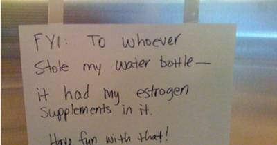 Slightly Obnoxious Notes Left On The Fridge.