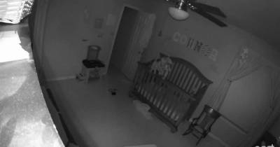 This Baby Is Supposed To Be Sleeping, But What The Nanny Cam Catches? This Will Give You Nightmares