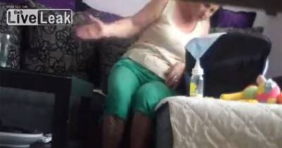 Nanny Pinches, Shakes And Slaps Nine-month-old Baby In Sickening Secret Camera Footage