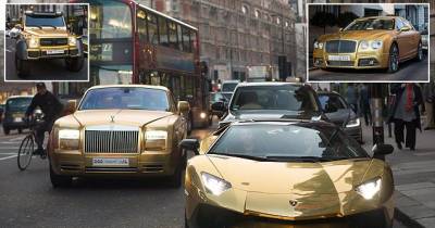 Gold Supercars In London