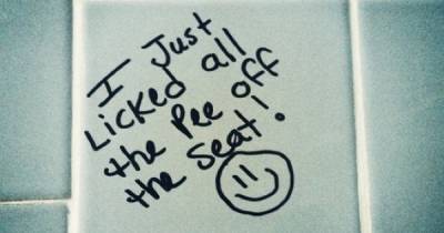 Awful Confessions Written On Bathroom Walls That Will Make You Puke
