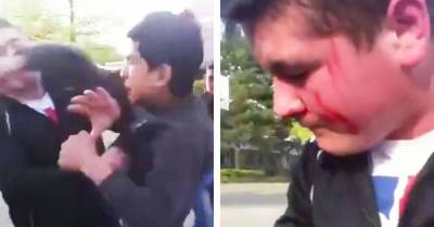 Bully Gets Destroyed After Getting In Kid&rsquo;s Face