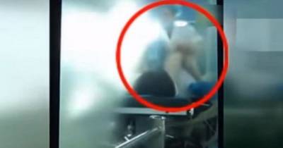 OMG! Shocking Hidden Camera Footage Shows A Surgeon Assaulted Her Patient During Surgery