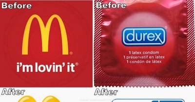 Famous Logos Turned Into Their Products