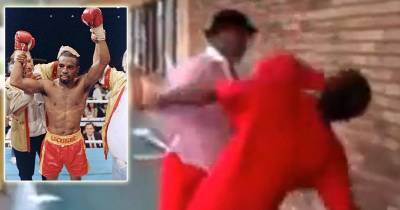 This Thug Picks the Wrong Target, Starts Fight With World Champion Boxer