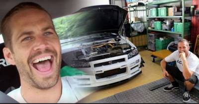 Paul Walker Ripping Up The Road Behind Nissan G-TR In Never Before Seen Footage