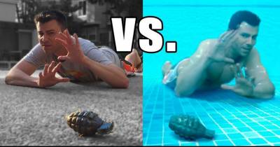 Life Tip: How To Survive A Grenade On Land Or Sea