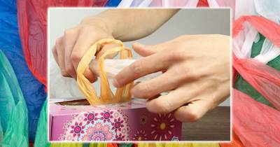 Get Control Of That Stock Pile Of Plastic Shopping Bags With This Trick