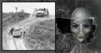 Alien Cover Up Rumors Swirl As Family Is Held At Gunpoint For Entering Area 51 UFO Crash Site