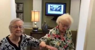 Pensioners Nail Whip/Nae Nae Dance In Care Home - And The Internet Is In Awe