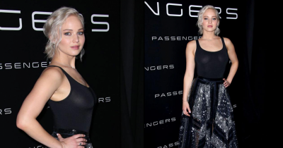 Internet Looses Their Mind After Jennifer Lawrence Appeared Wearing Only This