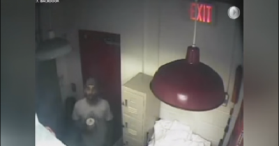 Hungry Burglar Breaks Into Five Guys To Make Himself Some Burgers