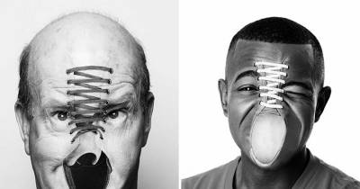 This Artist Merged Faces With Shoes To Create Shoe Emotions