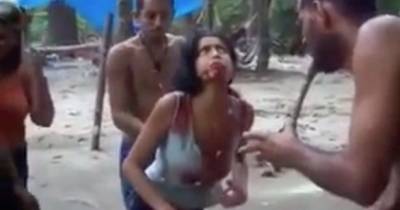 Woman Spits Blood As Exorcists Battle Her 'Demonic Possession'