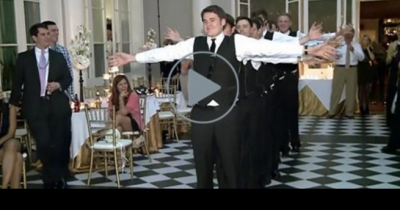 The Groom And His Nine Groomsmen Set Out To Wow His Bride With Their Hilarious Moves!
