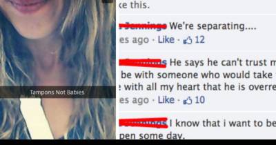 When His Wife Took A Snapchat With A Tampon, He Did Something That SHOCKED Her