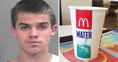 Dude Arrested For Filling Water Cup With Soda At McDonalds