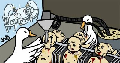 Shocking Illustrations Reveal How Animals Feel By Switching Them With Humans
