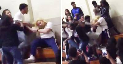 Black Students Beat Up White Girl After Refusing To Help Cheat On Test