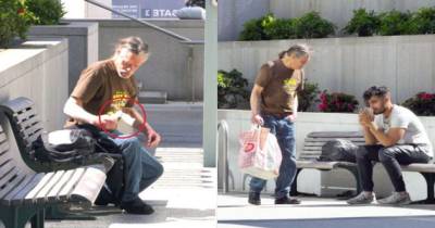 This Homeless Man Found Money But It's What He Did Next That Made Me Burst Into Tears