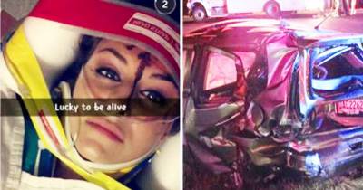 Guy Blames Snapchat After 107 MPH Car Accident