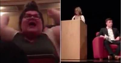 Feminist Chick Goes Absolutely Nuts At A UMass Free Speech Assembly, Making For Internet Gold