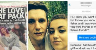 Guy Is Caught By All THREE Girls He Was Cheating With