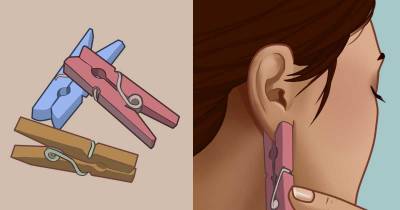 If You Put A Clothespin On Your Earlobe For 5 Seconds, This Is The Incredible Effect