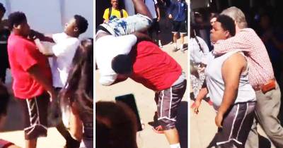 Bully Gets Body Slammed After Punching Kid In Face Multiple Times