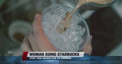 A Woman Is Suing Starbucks For Putting Too Much Ice In Cold Drinks