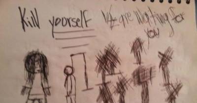 His Brother Suffers From Schizophrenia And He Sometimes Likes To Draw, The Drawings Are Terrifying!