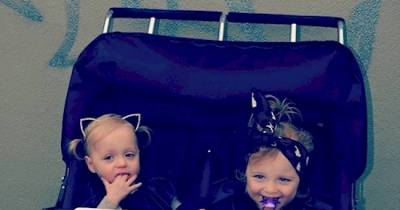 After Hearing Too Many Rude Comments About Her Twins, Mom Tapes This Sign To Their Stroller